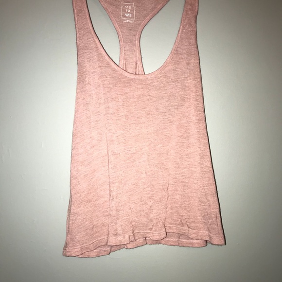 Rose PacSun Razorback Tank Top - Picture 3 of 3